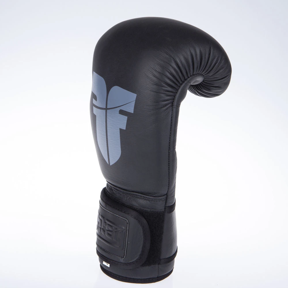 Fighter SIAM Boxing Gloves - Black/grey, FBG-003B 7 Fighter SIAM Boxing Gloves - Black/grey, FBG-003B