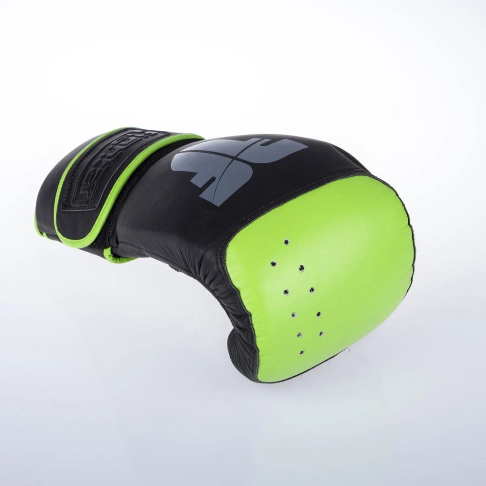Fighter Safety Bag Gloves - Black/green, FBG-005 4 Fighter Safety Bag Gloves - Black/green, FBG-005