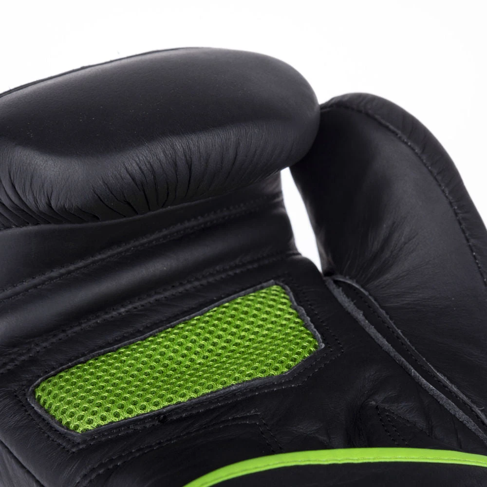 Fighter Safety Bag Gloves - Black/green, FBG-005 6 Fighter Safety Bag Gloves - Black/green, FBG-005