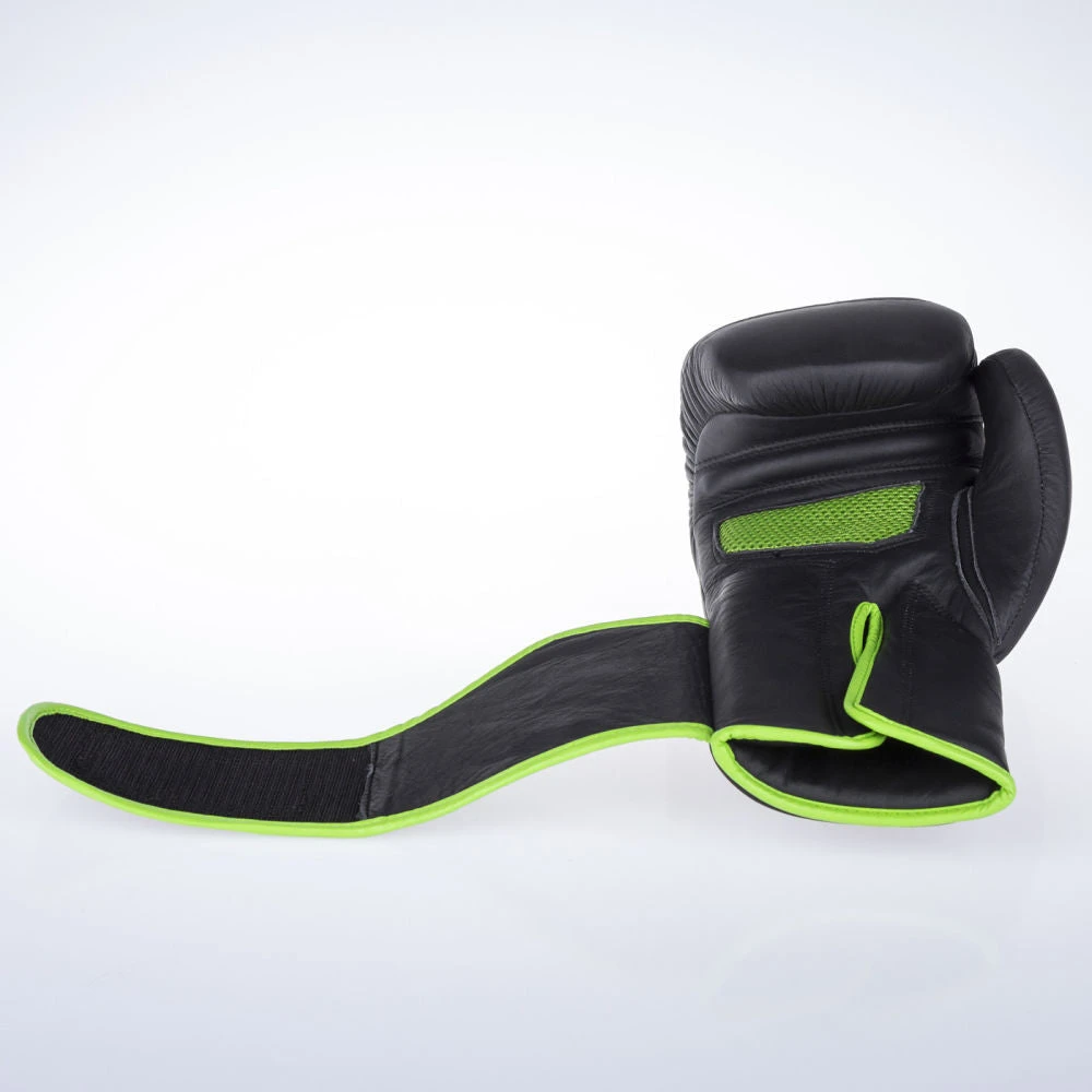 Fighter Safety Bag Gloves - Black/green, FBG-005 7 Fighter Safety Bag Gloves - Black/green, FBG-005