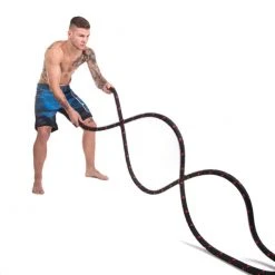 Fighter Battle Rope 35 - Red/black TRAINING