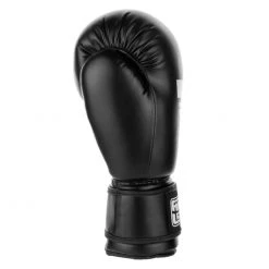 PU Basic Fighter Gloves - Black, 1376APUBLK 7 PU Basic Fighter Gloves - Black, 1376APUBLK