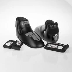 Fighter Strap Kicks - Black, FFG-001B PROTECTION 13 Fighter Strap Kicks - Black, FFG-001B PROTECTION