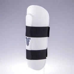 PROTECTION Shin Guard Fighter Ergo - White, FSG-001W