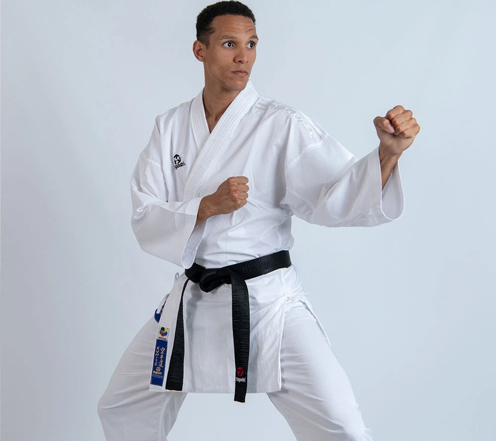 Uniforms & Gi Hayashi White Karate-gi PREMIUM KUMITE 100% Polyester Ultra-Light, 0473-1 4 Uniforms & Gi Hayashi White Karate-gi PREMIUM KUMITE 100% Polyester Ultra-Light, 0473-1