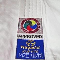 Uniforms & Gi Hayashi White Karate-gi PREMIUM KUMITE 100% Polyester Ultra-Light, 0473-1 17 Uniforms & Gi Hayashi White Karate-gi PREMIUM KUMITE 100% Polyester Ultra-Light, 0473-1