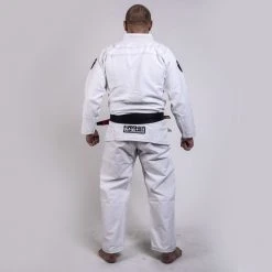 Fighter BJJ Gi Pearl Weave Uniform - White, BJJBW-08 UNIFORMS 17 Fighter BJJ Gi Pearl Weave Uniform - White, BJJBW-08 UNIFORMS