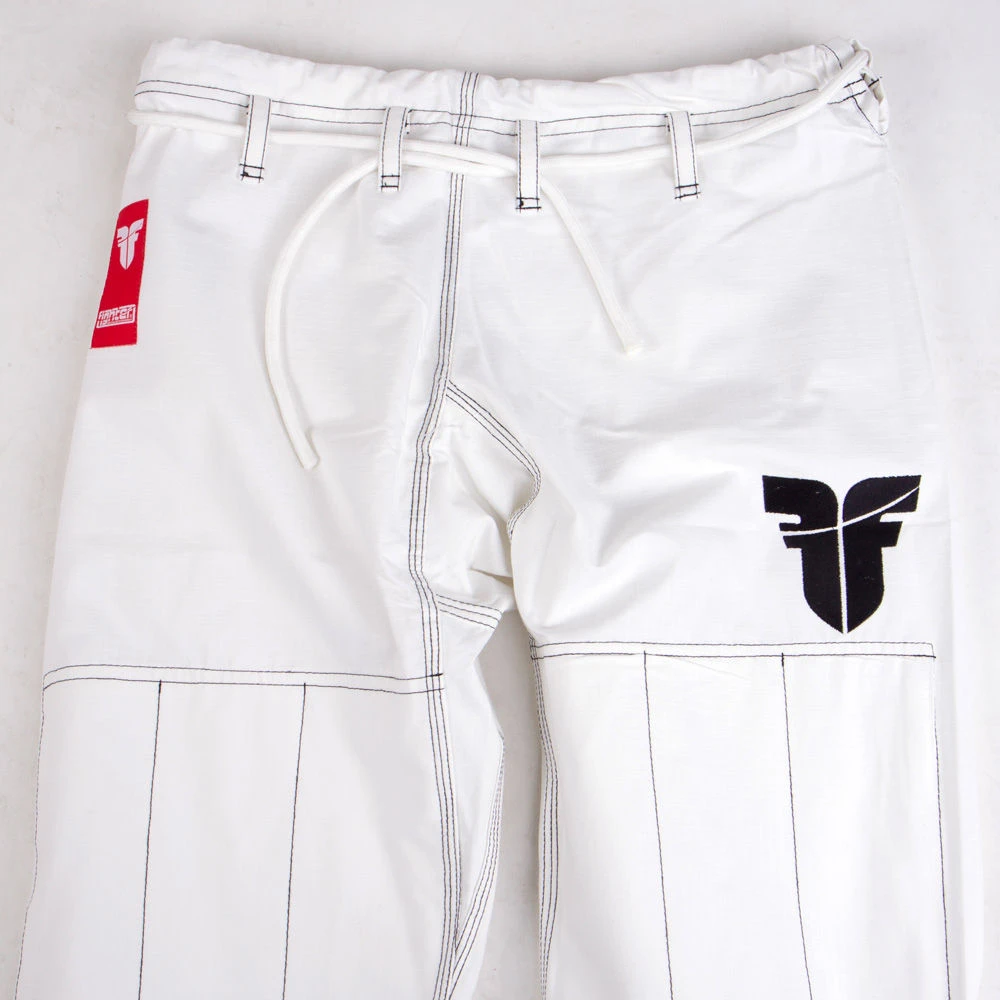 Fighter BJJ Gi Pearl Weave Uniform - White, BJJBW-08 UNIFORMS 7 Fighter BJJ Gi Pearl Weave Uniform - White, BJJBW-08 UNIFORMS