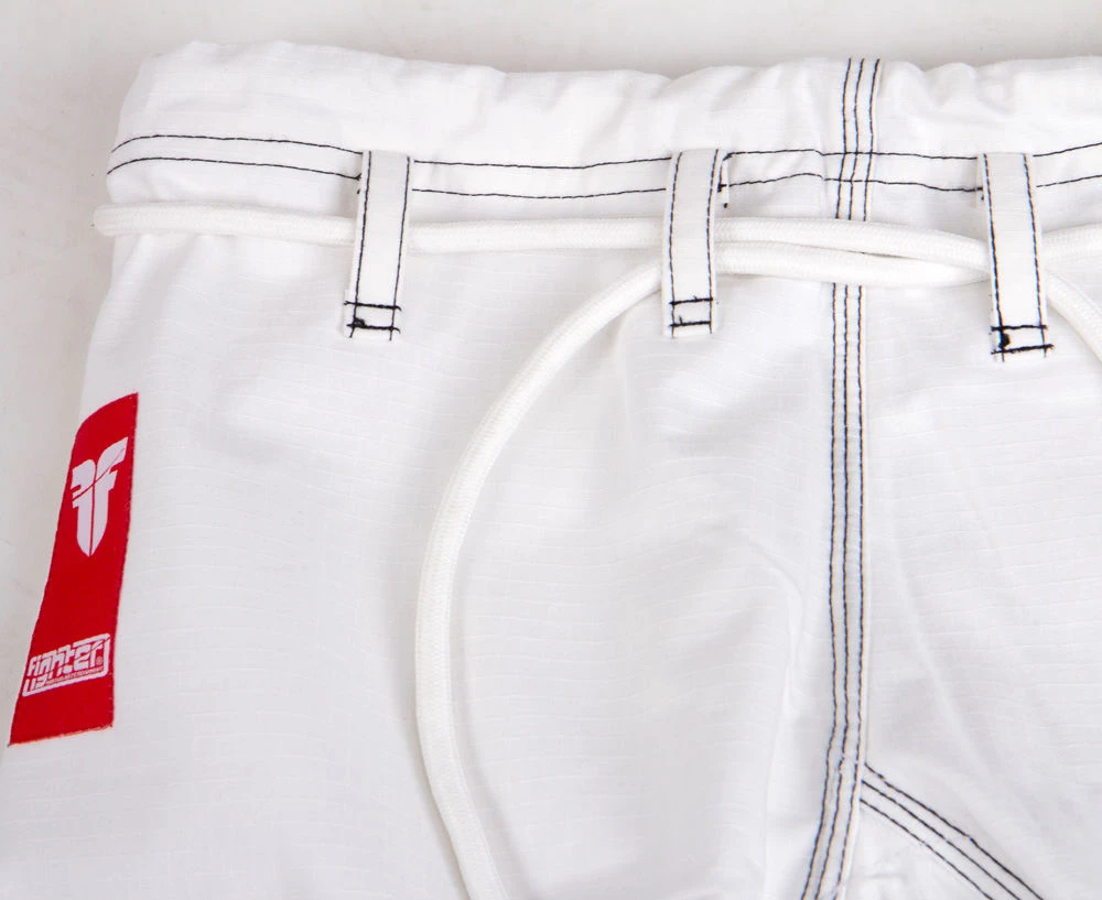 Fighter BJJ Gi Pearl Weave Uniform - White, BJJBW-08 UNIFORMS 6 Fighter BJJ Gi Pearl Weave Uniform - White, BJJBW-08 UNIFORMS