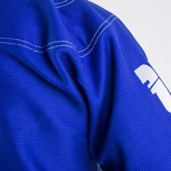 Fighter BJJ Gi Pearl Weave Uniform - Blue, BJJBLU-07 UNIFORMS
