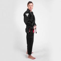 Fighter BJJ Gi Pearl Weave Uniform - Black, BJJBL-09 UNIFORMS 18 Fighter BJJ Gi Pearl Weave Uniform - Black, BJJBL-09 UNIFORMS
