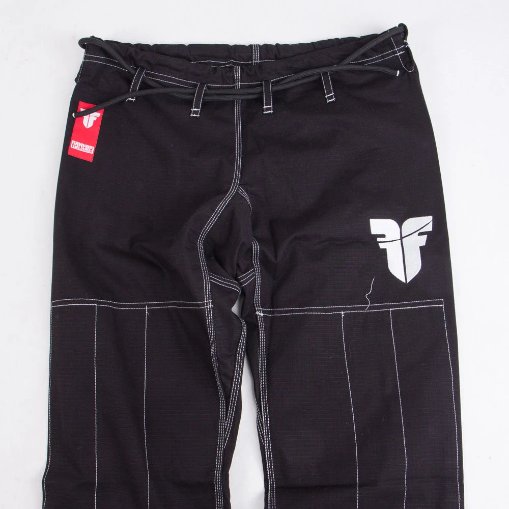 Fighter BJJ Gi Pearl Weave Uniform - Black, BJJBL-09 UNIFORMS 4 Fighter BJJ Gi Pearl Weave Uniform - Black, BJJBL-09 UNIFORMS