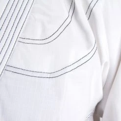 Fighter BJJ Gi Ripstop Uniform - White, BJJBW-05 UNIFORMS