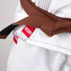 Fighter BJJ Gi Ripstop Uniform - White, BJJBW-05 UNIFORMS