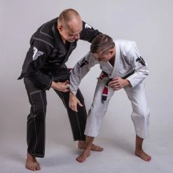 Fighter BJJ Gi Ripstop Uniform - Black, BJJBL-06