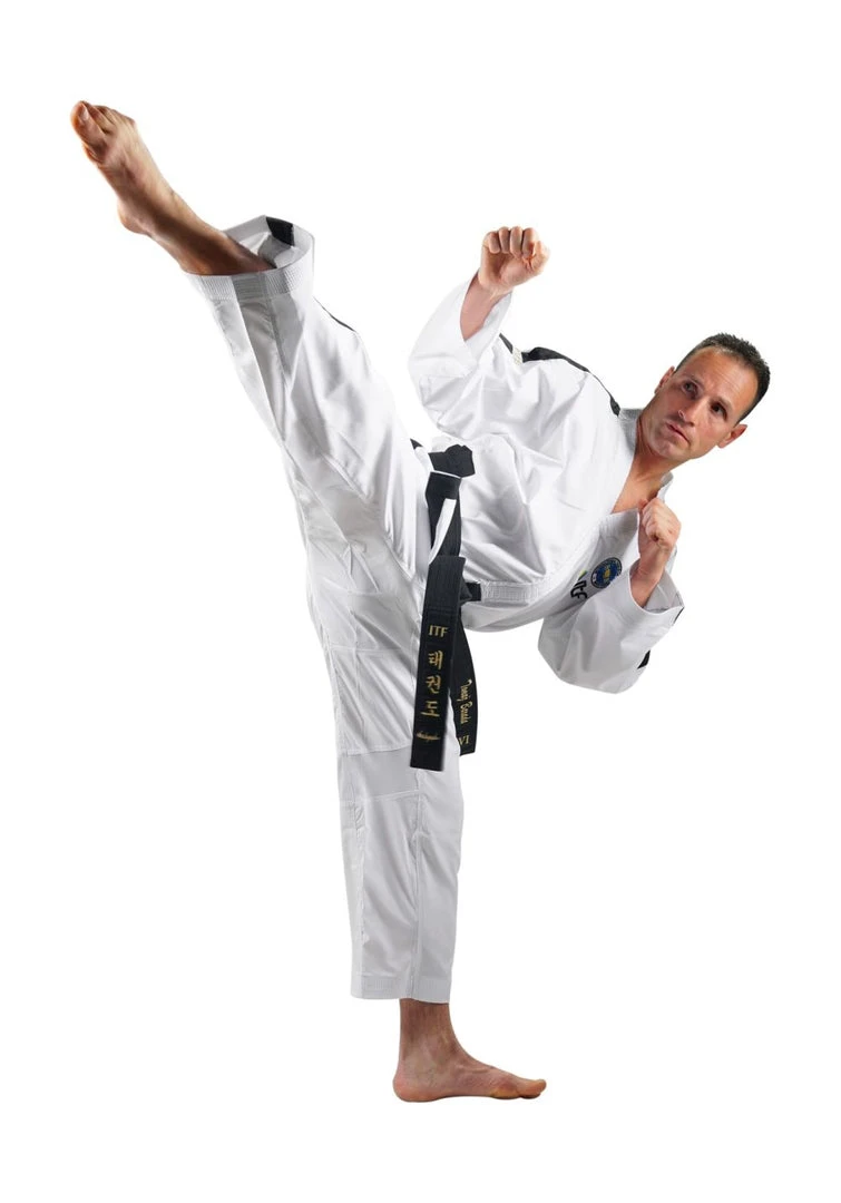 TopTen TOP TEN ITF Taekwon-Do Instructor Uniform - Diamond Polyester Dobok, 16781-1 UNIFORMS 4 TopTen TOP TEN ITF Taekwon-Do Instructor Uniform - Diamond Polyester Dobok, 16781-1 UNIFORMS