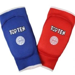 TopTen PROTECTION Top Ten Elbow Guard WAKO NASKA Reversible Red/Blue Protector, 3214-46