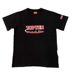 TopTen Top Ten Classic Black T-Shirt, 138-99 OFFERS