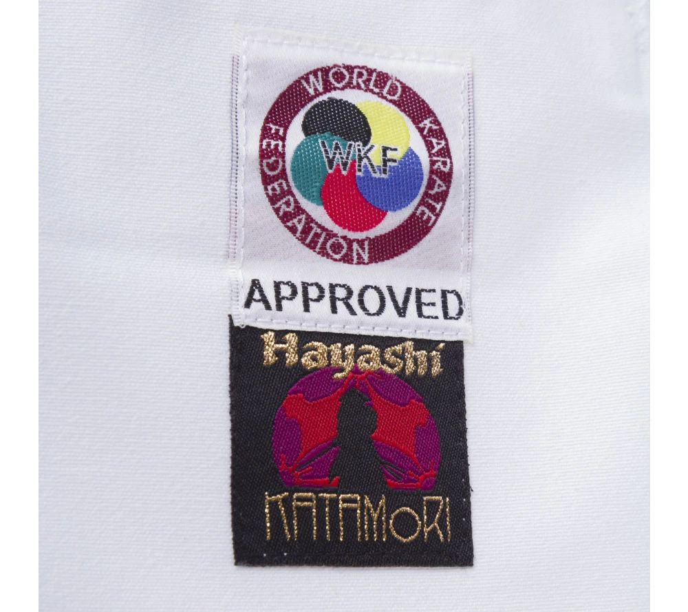 Uniforms & Gi Hayashi WKF Karate-Gi KATAMORI - Blue Embroidery, 0295-4 4 Uniforms & Gi Hayashi WKF Karate-Gi KATAMORI - Blue Embroidery, 0295-4
