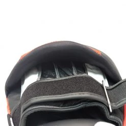 OFFERS Fighter Medium Focus Mitts Leather - Black/white/red, FFMS-01