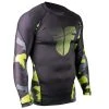 OFFERS Rashguard Fighter Long Sleeves - Black/Camo, FRG-01