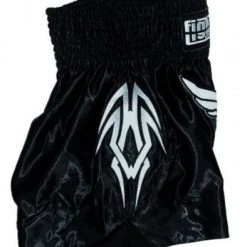 Fighter Thai Trunks Skull - Black/white, F003 OFFERS