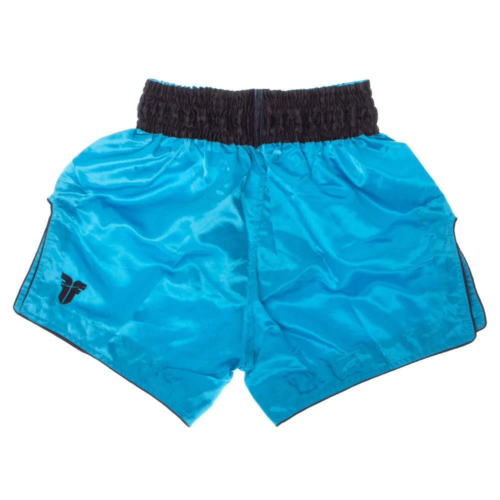 OFFERS Fighter Thai Shorts FACE - Blue/black, F014 4 OFFERS Fighter Thai Shorts FACE - Blue/black, F014