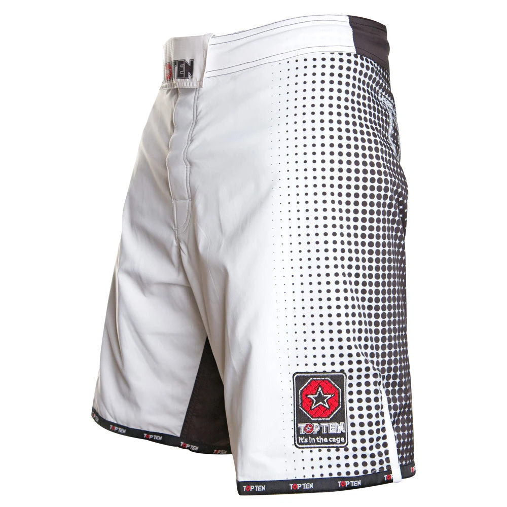 TopTen MMA TOP TEN MMA Shorts Gradient - White/black, 1870-9 3 TopTen MMA TOP TEN MMA Shorts Gradient - White/black, 1870-9