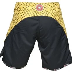 TopTen MMA Top Ten MMA Shorts - Black/yellow, 1872-2