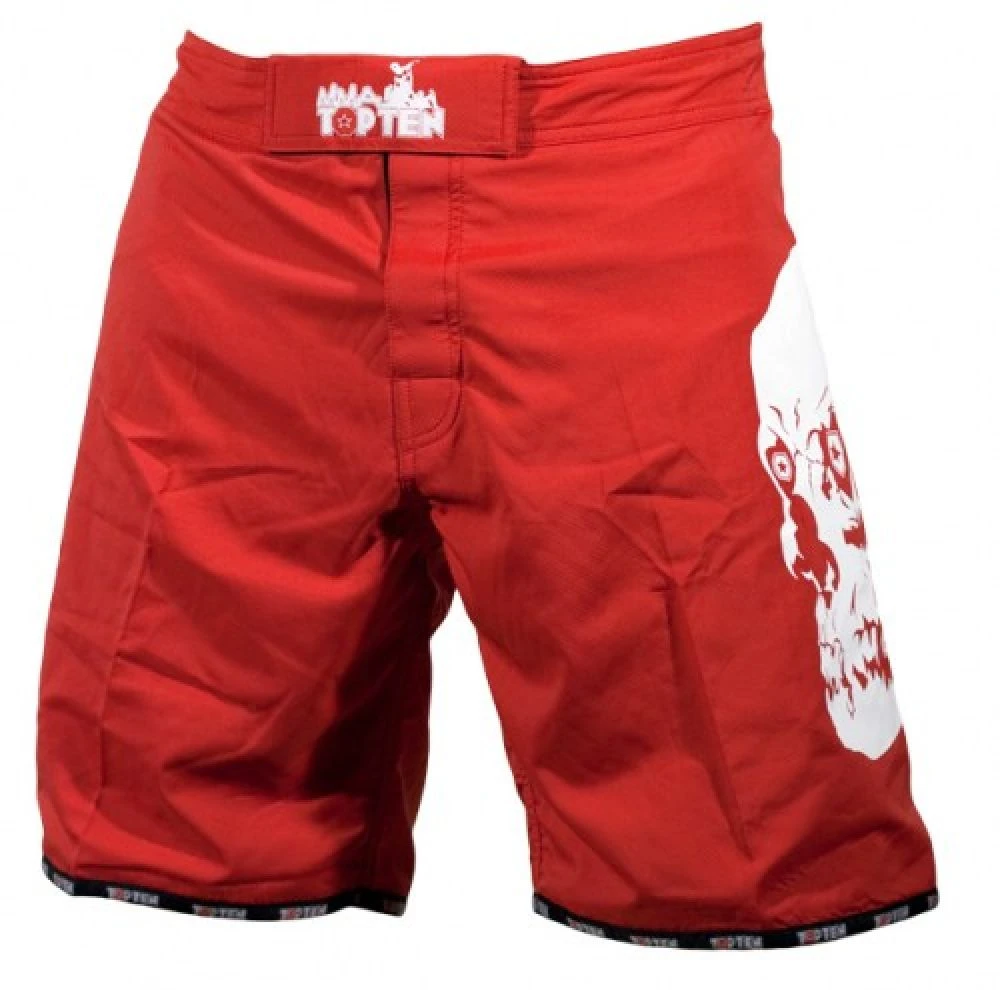 TopTen MMA Top Ten MMA Shorts - Red/white, 1878-4 3 TopTen MMA Top Ten MMA Shorts - Red/white, 1878-4