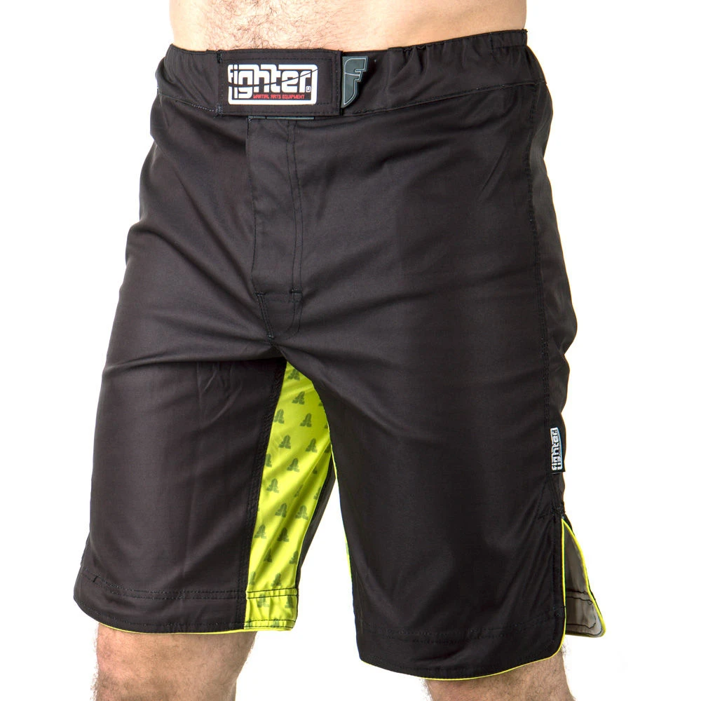 OFFERS MMA Shorts Fighter STRENGTH - Black/green, FSHM-03 3 OFFERS MMA Shorts Fighter STRENGTH - Black/green, FSHM-03