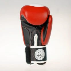 TopTen Top Ten Official WAKO Competition Kickboxing Gloves - Red