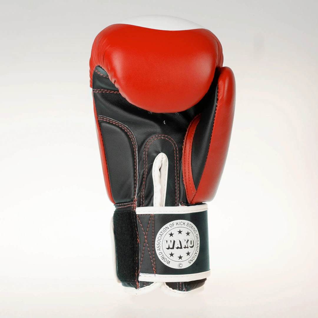 TopTen Top Ten Official WAKO Competition Kickboxing Gloves - Red 4 TopTen Top Ten Official WAKO Competition Kickboxing Gloves - Red