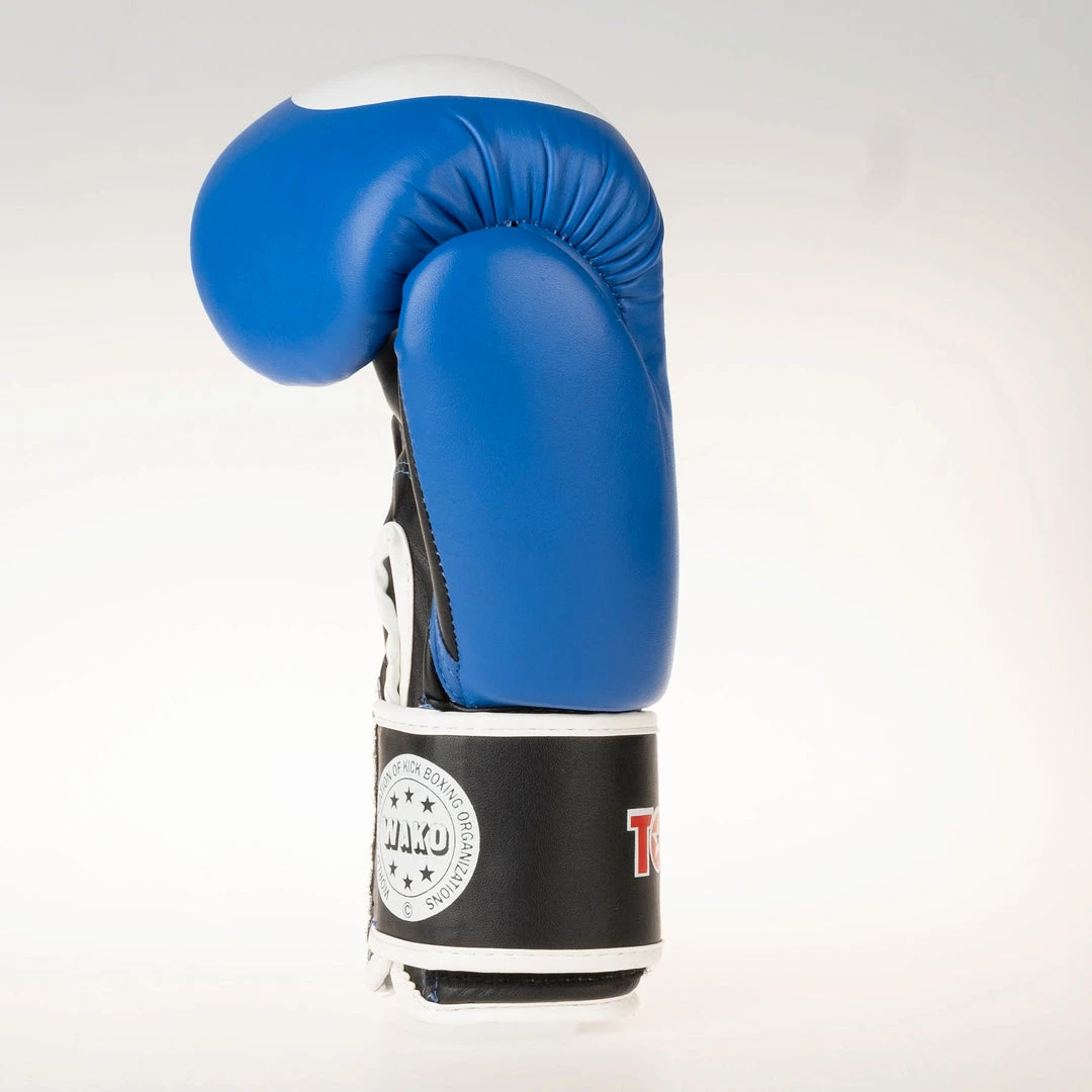 TopTen Top Ten Official WAKO Competition Kickboxing Gloves - Blue 5 TopTen Top Ten Official WAKO Competition Kickboxing Gloves - Blue