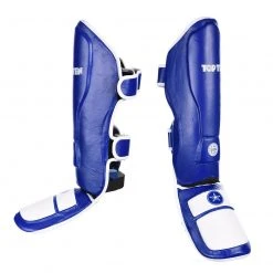 TopTen Shin And Instep Guard “Lowkick” WAKO - Blue