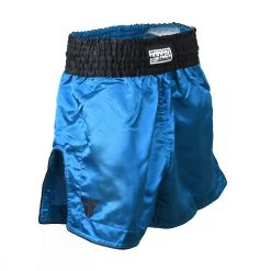 APPAREL Fighter Thai Shorts Bangkok Plain - Blue/black, FP03