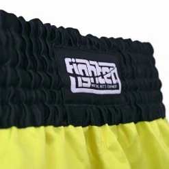 Fighter Thai Shorts Bangkok Plain - Neon Yellow/black, FP08 APPAREL