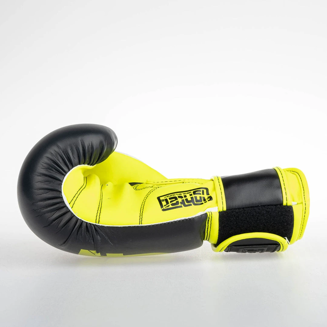 Fighter Boxing Gloves SPEED - Black/yellow 13 Fighter Boxing Gloves SPEED - Black/yellow