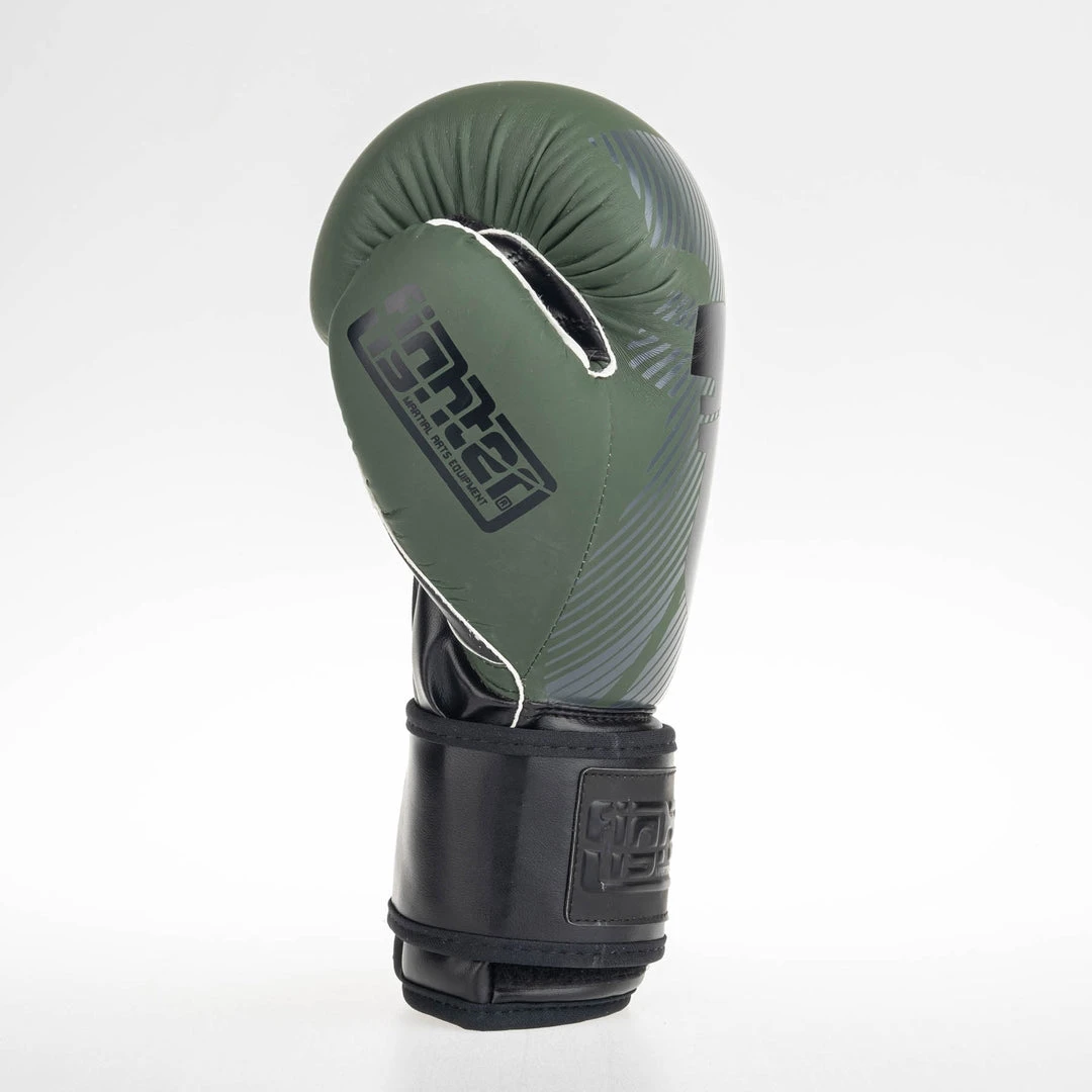 Fighter Boxing Gloves SPEED - Khaki 6 Fighter Boxing Gloves SPEED - Khaki