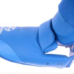 Hayashi WKF Foot And Shin Protection - Blue, 343-6 13 Hayashi WKF Foot And Shin Protection - Blue, 343-6