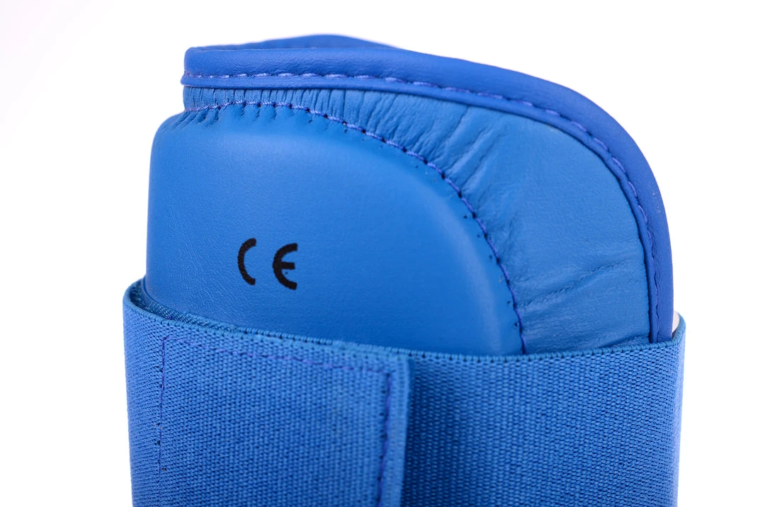 Hayashi WKF Foot And Shin Protection - Blue, 343-6 8 Hayashi WKF Foot And Shin Protection - Blue, 343-6
