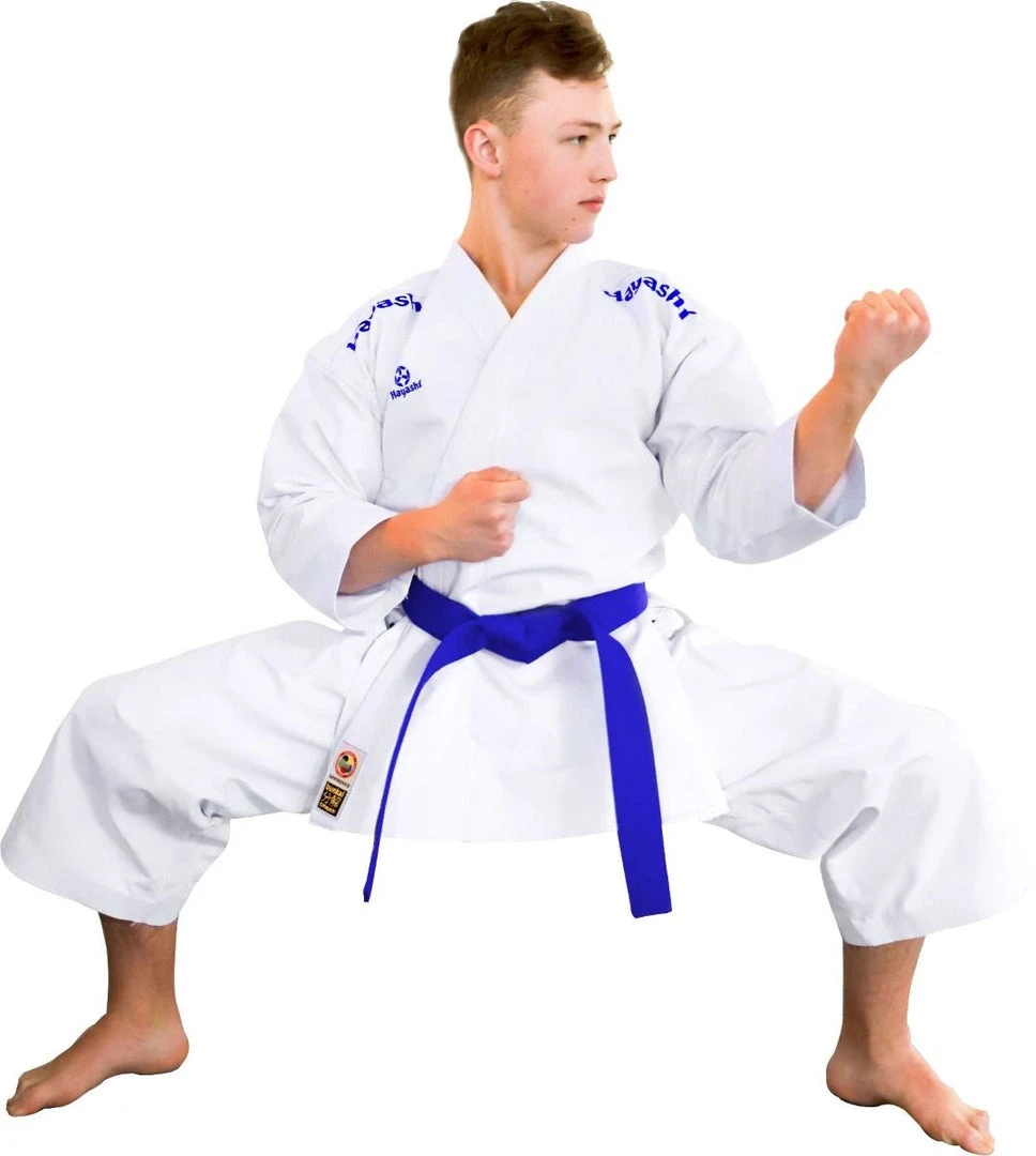Hayashi Karate-Gi Bunkai - BLUE EMBROIDERY Uniforms & Gi 4 Hayashi Karate-Gi Bunkai - BLUE EMBROIDERY Uniforms & Gi