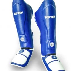 TopTen Shin And Instep Guard “Lowkick” WAKO - Blue