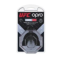 OPRO Mouthguard UFC Silver - Black/Red,