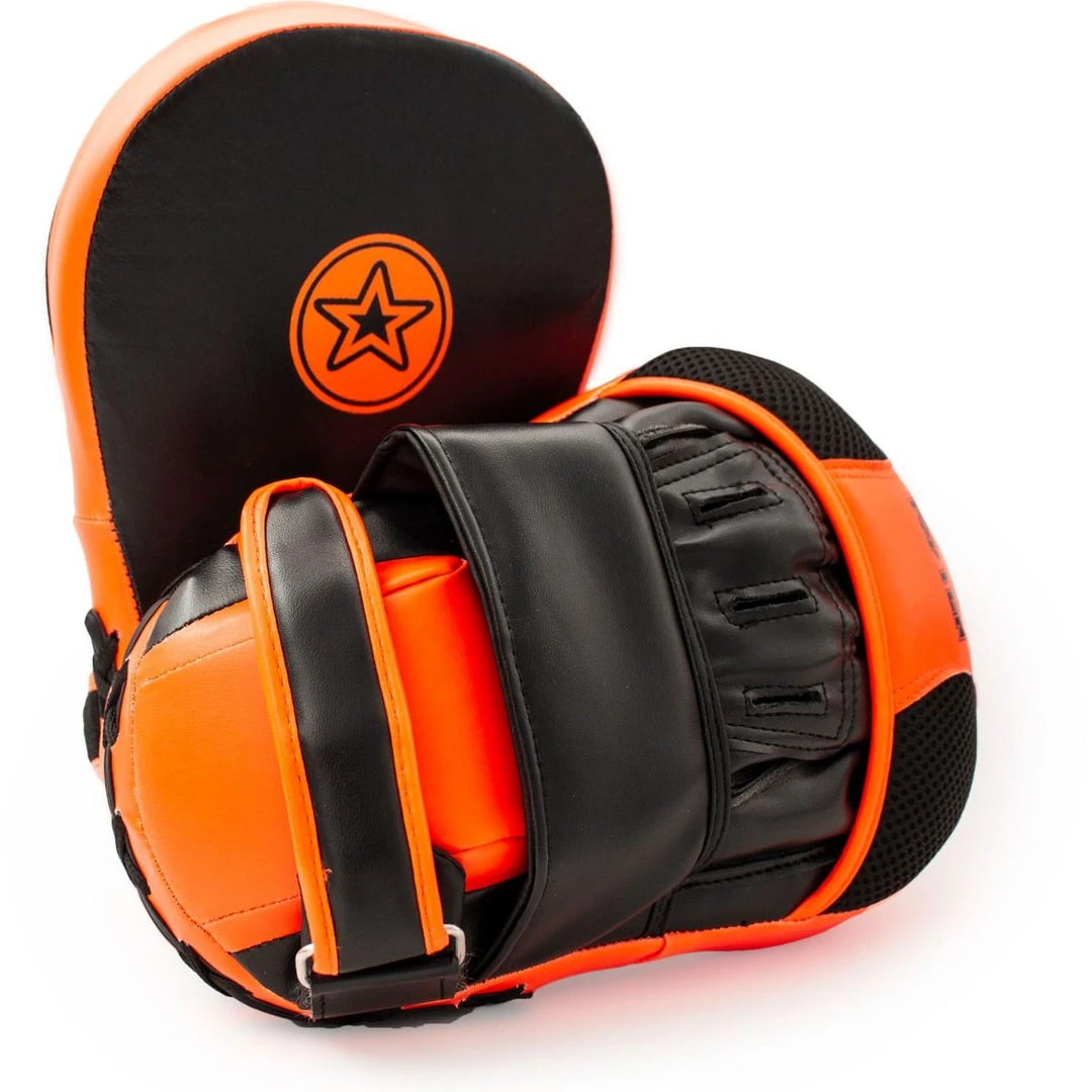 TopTen Focus Mitts “Munch” Black/Orange TRAINING 3 TopTen Focus Mitts “Munch” Black/Orange TRAINING