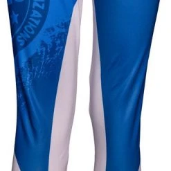 Fighters Inc. - Martial Arts Equipment Top Ten Workout Leggings WAKO - Blue 8 Fighters Inc. - Martial Arts Equipment Top Ten Workout Leggings WAKO - Blue